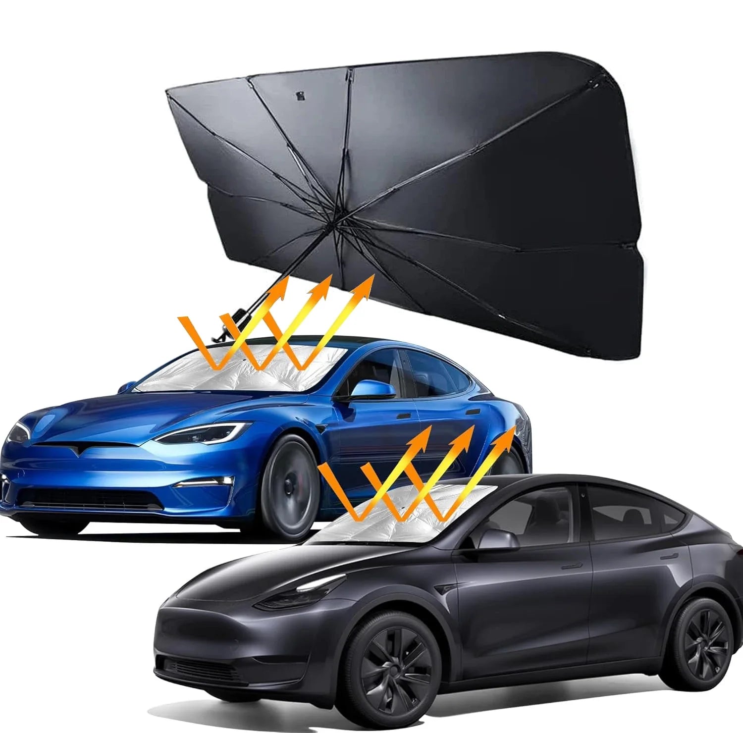 Car Sunshade Umbrella | Auto Shading Protector for Windshield