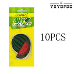 Fruit Car Air Freshener | Natural Aromatherapy Tea Paper Hanging Perfume additional angle