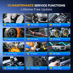 Thinkcar Thinkscan 662 Diagnostic Tools ECM/TCM/SRS/ABS Systems Car OBD2 Scanner 12 additional angle