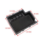For Subaru XV Crosstrek 2012 2013 2014 2015 2016 2017 ABS Car Center Console Armrest Storage Box Tray Car Accessories