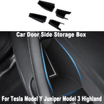 Tesla Model Y Juniper Model 3 Highland Door Storage Box | Armrest Phone Container Organizer