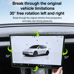 Heenvn Screen Swivel Mount for Tesla Model Y Juniper Model 3 Highland Car ABS Screen Rot detail view