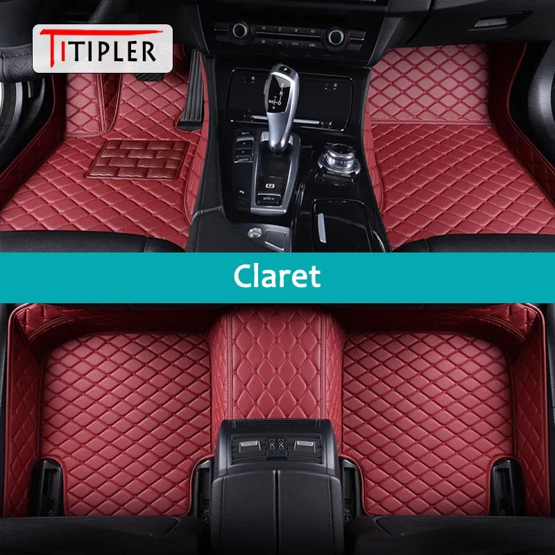 TITIPLER Custom Car Floor Mats For Suzuki S-Cross 2014-2021 Auto Carpets Foot Coche Accessorie