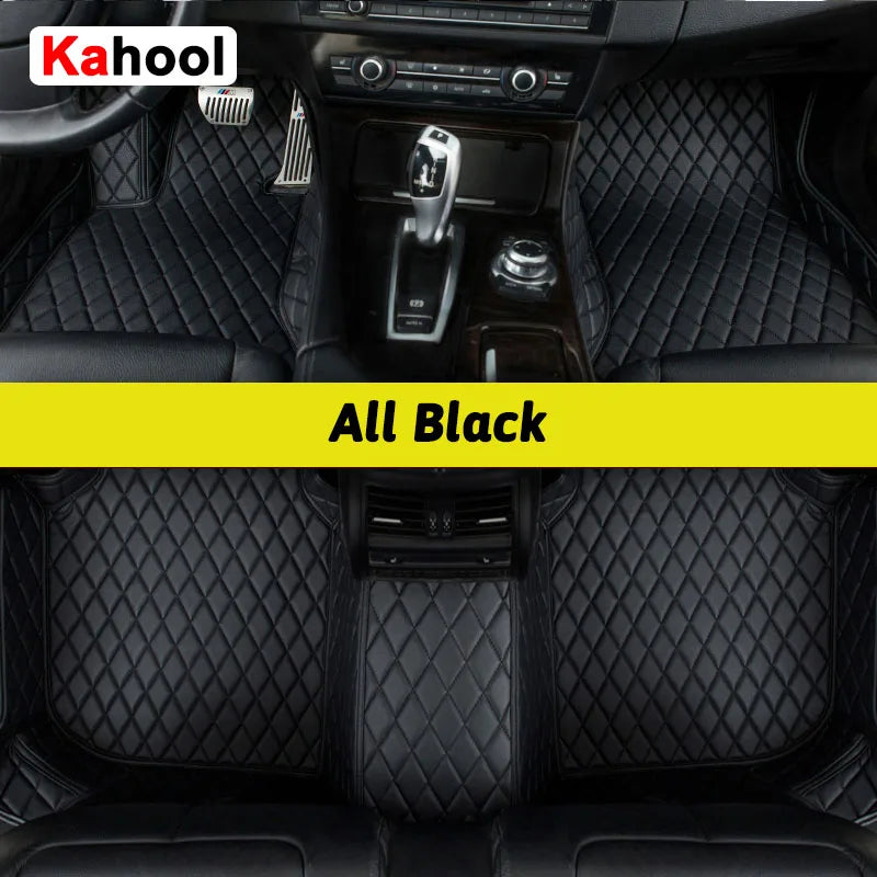 KAHOOL Custom Car Floor Mats For Infiniti EX EX25 EX30 EX35 EX37 Auto Carpets Foot Coche Accessorie
