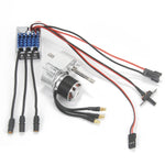 Full Metal Gearbox 2322 2600KV Brushless Motor AM32 45A ESC Adjuster 21g Servo for 1/12 RC Car Crawler MN82 MN78 MN168 MN99 MN98