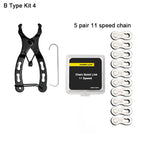 Bicycle Repair Tool Set Chain Wear Checker 6/7/8/9/10/11 Speed Joint Magic Buckle MTB Ch detail view