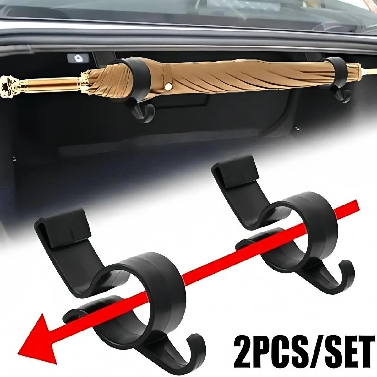 Car Umbrella Hook Mounting Bracket for Car Interior Storage alternate view