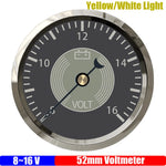 Retro Classic 52mm Gauge Set | Oil Pressure Voltmeter Fuel Water Temp for Car Boat 12V24 detail view