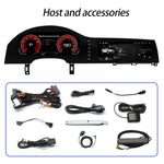 Dual Screen Android Car Radio For Audi Q7 4L 2005-2015 | Dashboard LCD Digital Instru lifestyle view