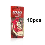 Sports Shoe Car Fragrance Pendant | Trendy Rearview Mirror Air Freshener close-up view