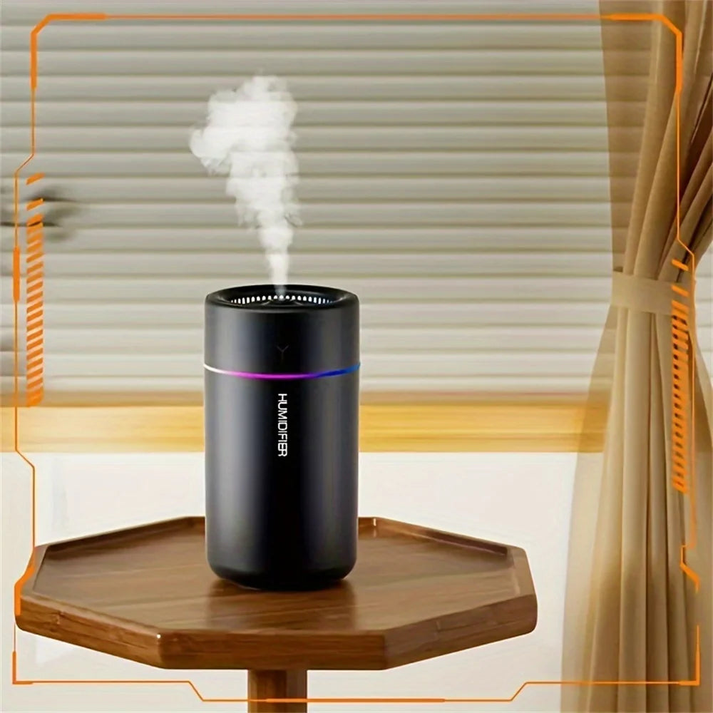 1pc Car Humidifier Colorful LED Aromatherapy Humidifier Silent Ultrasonic Air Aromathera detail view