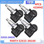 TPMS Tire Pressure Sensor 4PCS 433MHZ for Hyundai Genesis Coupe Santa Fe Kia | GANG additional angle
