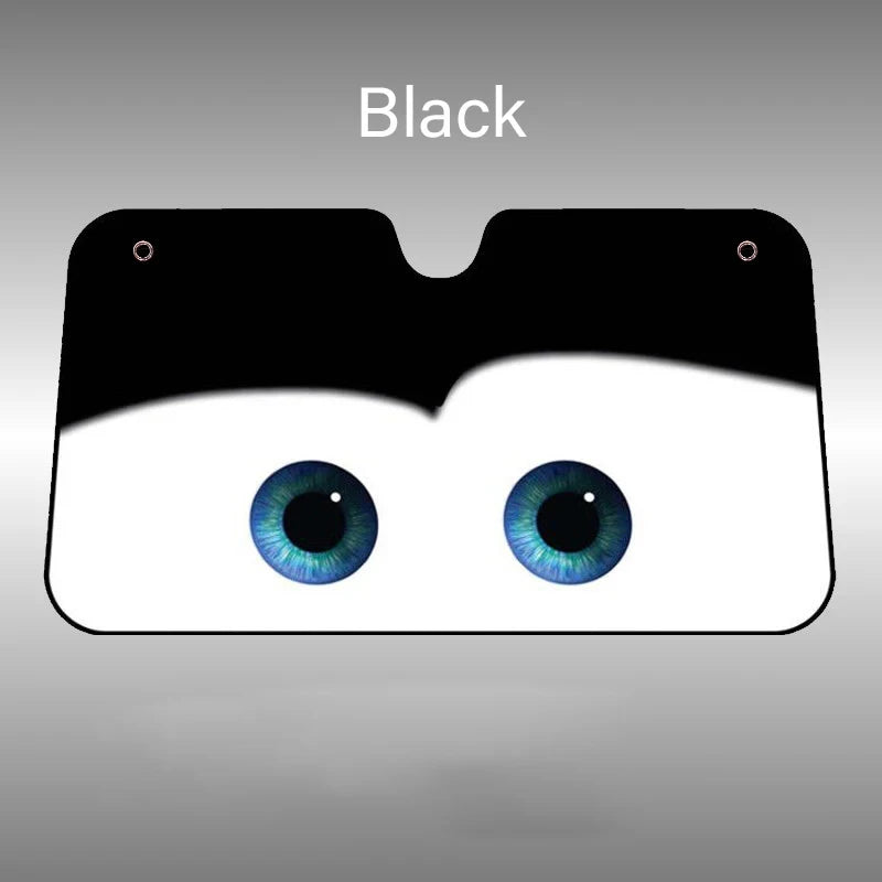 Car Solar Protection 4 Colors Eyes Heated Windshield Sunshade Car Window Windscreen C alternate view