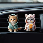 Lovely Cartoon Dog Car Perfume Auto Air Freshener Diffuser Outlet Vent Perfume Clips Air Aroma Diffuser Lasting Aromatherapy