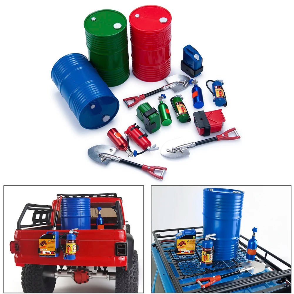 1:10 Scale Simulated Decoration Tools for RC Crawler TRX4 SCX10 detail view