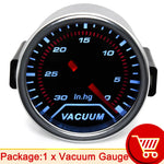 52mm Car Gauge Set Water Temp Boost Oil Pressure Voltmeter Tachometer | Universal 1 additional angle