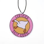 Raccoon Quotes Fragrant Paper Car Air Freshener | Solid Perfume Hanging for Home and Aut detail view