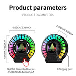 Car Air Freshener with RGB Music Rhythm Lamp | 2pcs Car Vent Aromatherapy Light lifestyle view