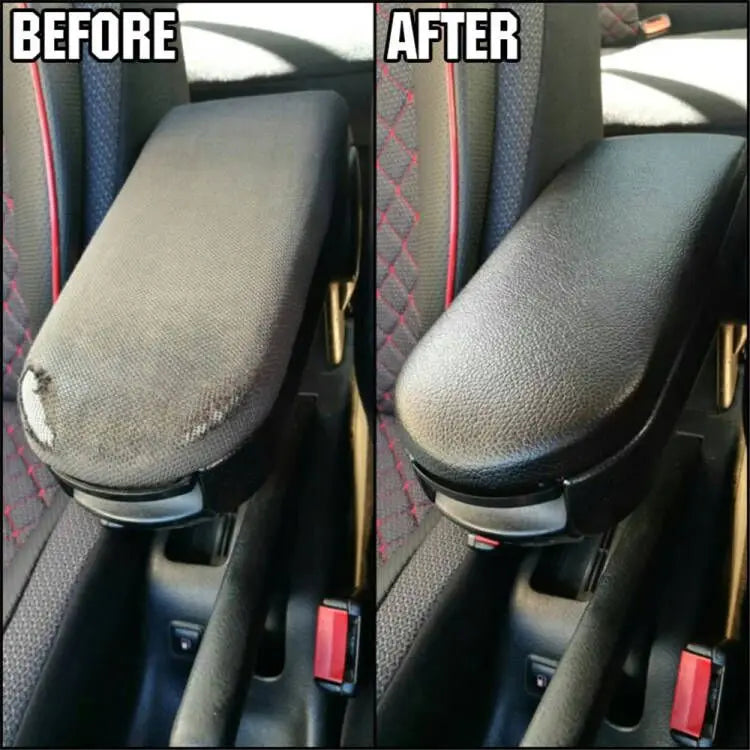 For Volkswagen VW Polo Sedan Center Console Arm Rest Lid PU Leather 2010 - 2018 Armrest Cover Latch