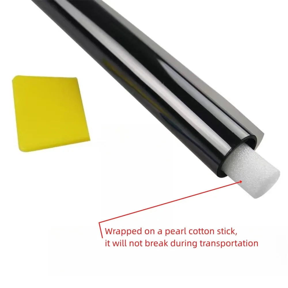 3Mx50CM VLT Black Car Window Foils Tinting Film Home Window Glass Solar UV Protector alternate view