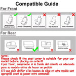 AUTO PLUS Sports Universal Polyester Car Seat Cover Set Fit Most Car Plain Fabric Bic lifestyle view