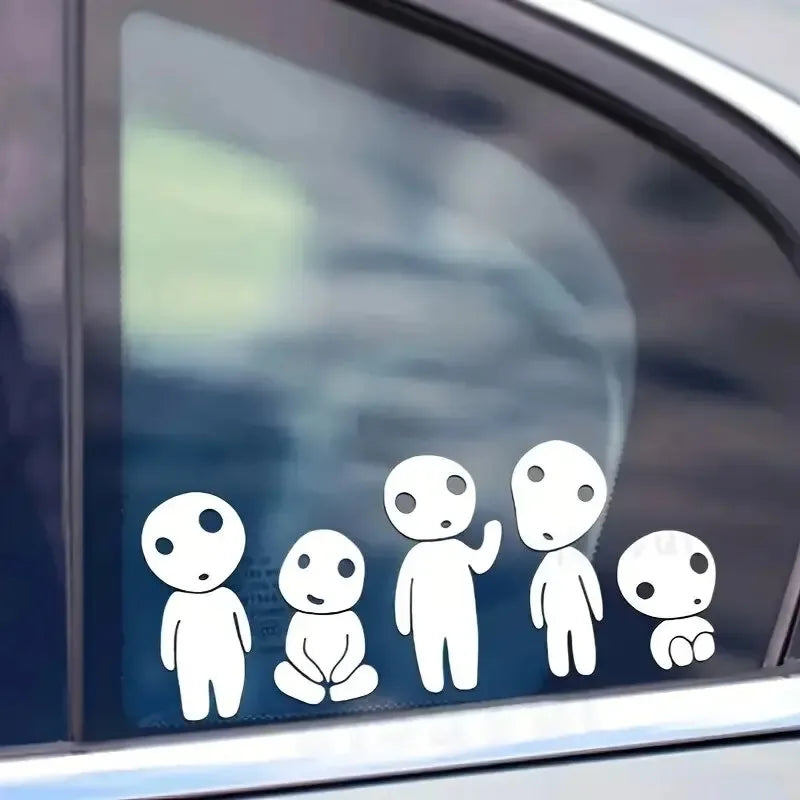 Car Body Alien Car Stickers And Decals Funny Decal Car Window Decoration Vinyl Stickers Motorcycle A