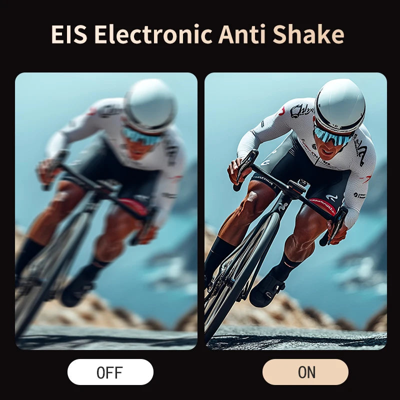 5K Waterproof Action Camera with 128GB Card | AI Voice & EIS Sport Cam lifestyle view