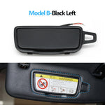 Car Left Right Sun Visor Vanity Mirror Cover Assembly For Porsche Boxster Cayman 911 981 982 991 718 982857551,982857551T