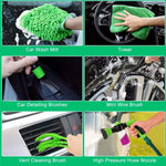 Detailing Brush Set Power Scrubber Drill Brushes Car Polish Pads Car Cleaning Brush F lifestyle view