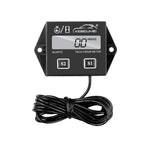 Digital Tach Hour Meter | Inductive Clip Style Waterproof Tachometer for Motorcycle Chai detail view