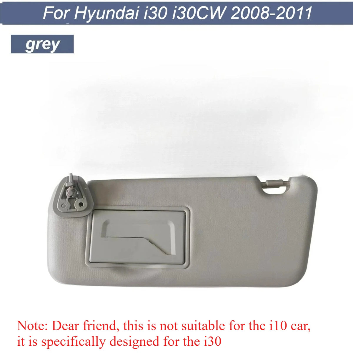 For Hyundai i30 i30cw 2008 2009 2010 2011 sun visor car left and right with mirror sun visor 852012L020 852022LO20