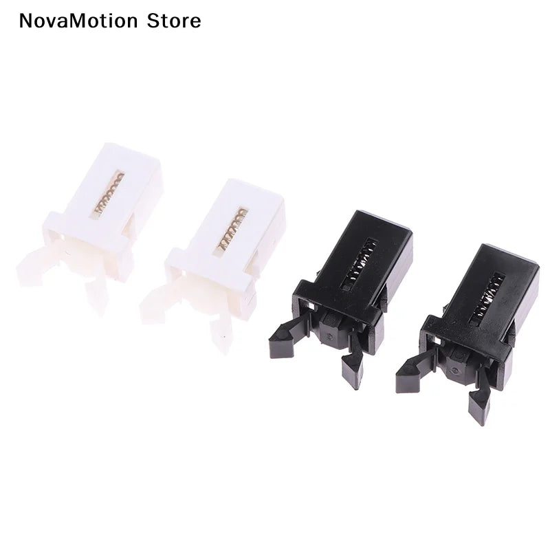 [NM]10Pcs Trash Can Plastic Lock Self-Locking Switch Replacement Catch Compatible Touch Lid Bin Latc