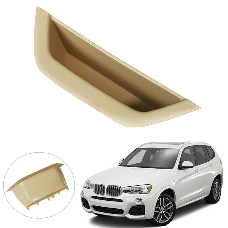 Carbon Fiber Style LHD Front Left Door Handle Interior Accessorie For BMW X3 X4 F25 F26 detail view
