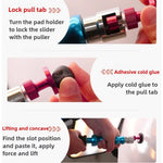Auto Body Paintless Dent Repair Tool Kit Slide Hammer T-Bar Puller Dent Removal Lifter Tools Car Body Repair Tools for Vehicle