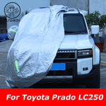 Car Cover For Toyota Land Cruiser Prado LC250 2024 2025 | Outdoor Sun Shade Anti-UV Rain Snow Fog Re