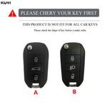 New TPU Car Flip Key Case Cover Shell For Peugeot 208 308 408 508 2008 3008 4008 5008 alternate view