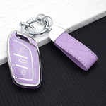Soft TPU Car Key Case Cover Fob For MG ZS EV MG4 HS EHS MG5 MG6 MG3 MG7 GT ZX For Roe lifestyle view