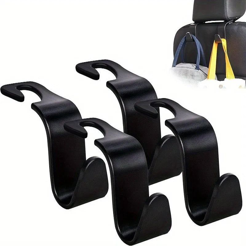 Multifunctional Car Headrest Hook Hidden Rear Seat Hanger Universal In-Car Storage Pe alternate view