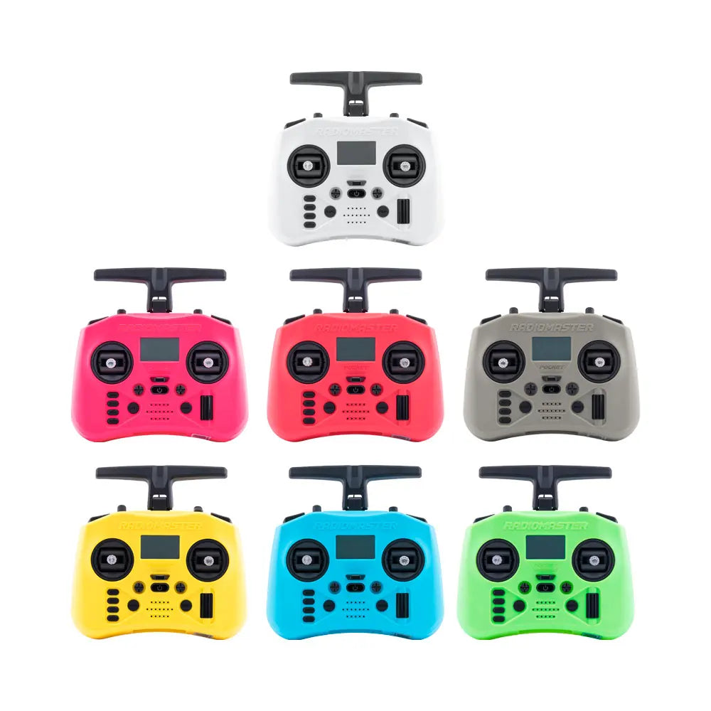 RadioMaster Pocket Crush Preinstalled EdgeTX ExpressLRS Hall Gimbal Transmitter Remote Control Porta