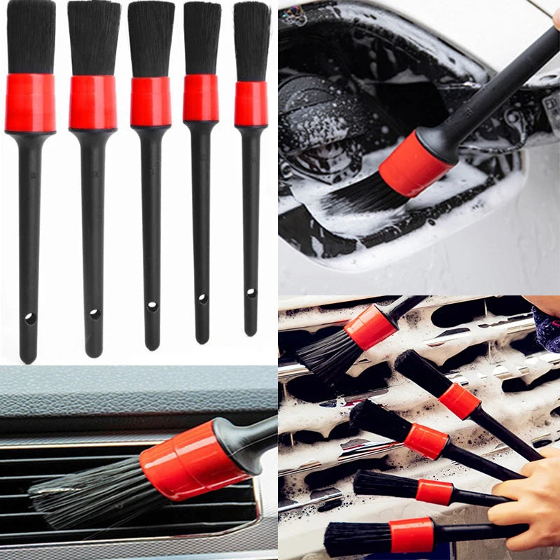 Detailing Brush Set Car Brushes Car Detailing Brush For Car Cleaning Detailing Brush Dashboard Air O