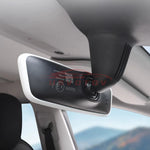 Tesla Rear View Mirror Protector Frame | Silicone Edge Cover for Model 3 Y S X lifestyle view