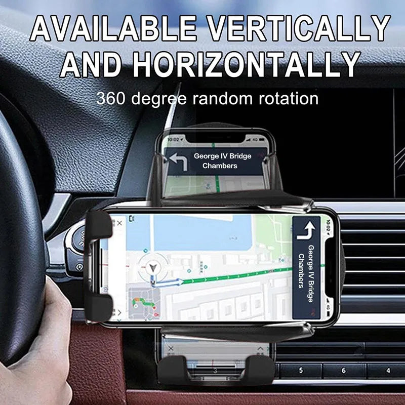 Wireless Car Charger Phone Holder Air Vent Mount alternate view