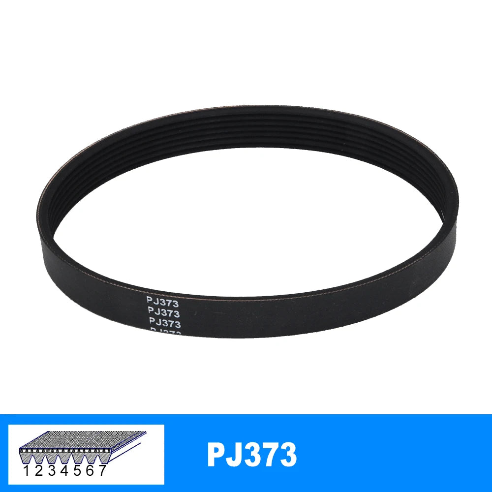 PJ373 Mini Drive Belt 3/4/5/6/7 Ribs For RC Model Motor Rubber Conveyor belt alternate view