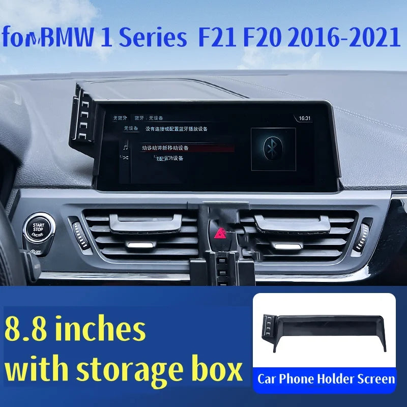 Car Phone Holder Screen Mount for BMW 1 Series F40 F21 F20 2016-2021 2022 2023 Wireless Charging Stand Mounts Accessories