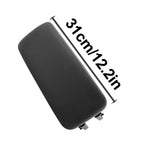 Center Console Armrest Cover Lid Black Leather Replacement for Audi A1 8X1 2012 2013 2014 2015 2016 2017 2018