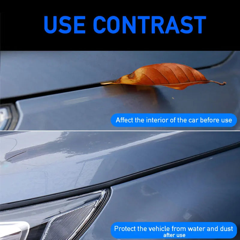 Rubber Car Hood Seal Strip 4 Meters additional angle