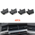 Front Left Right Middle Air Conditioner Outlet AC Vent Grille Slider Clip Adjust Knob For Audi Q7 2016 2017 2018 2019