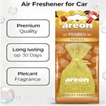 Apple Cinnamon Car Air Freshener Pearls | Hanging Scented Decor Set lifestyle view