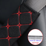 A Linen Embroidered Breathable Fabric Car Seat Belt Shoulder Strap Cover Insurance St alternate view