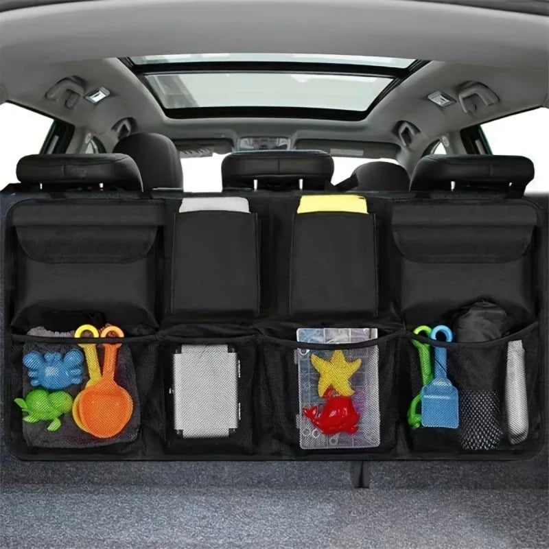 Organizer for Car SUV Truck rear seat backrest hanging bags Backseat net bags car storage boxes Auto